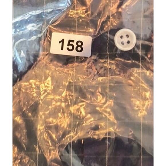 Ralph Lauren Classic Fit Button Down Shirt Men's Size 15.5 Blue Plaid Lng Sleeve - Picture 14 of 14